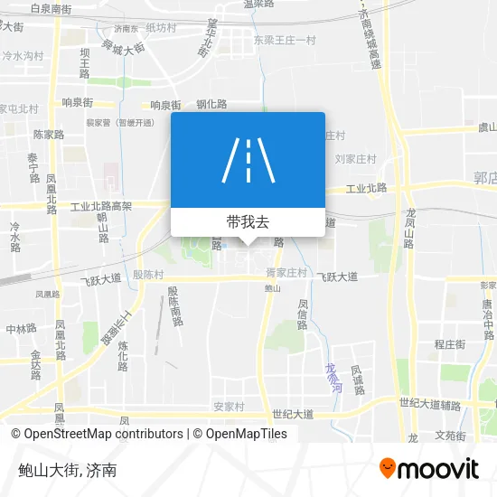 鲍山大街地图