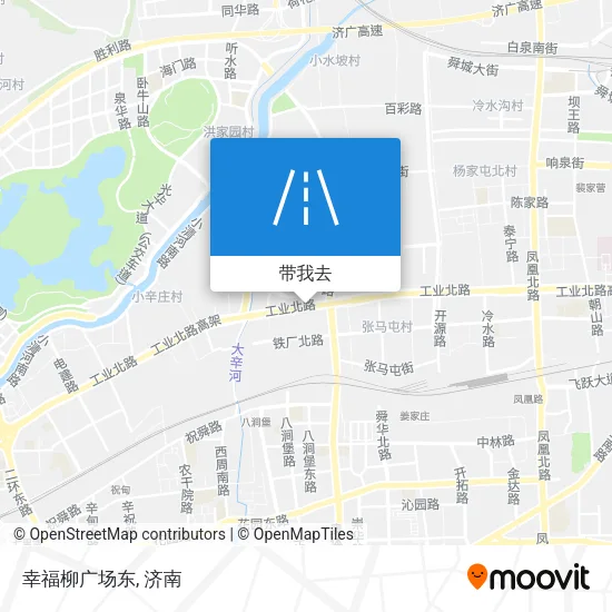 幸福柳广场东地图