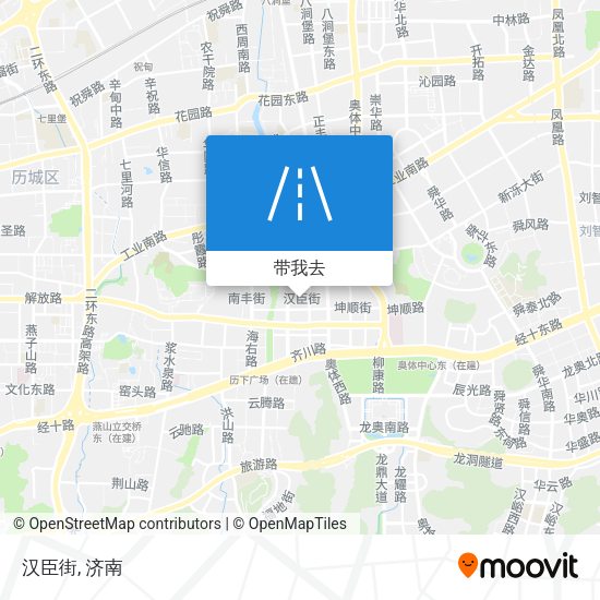 汉臣街地图
