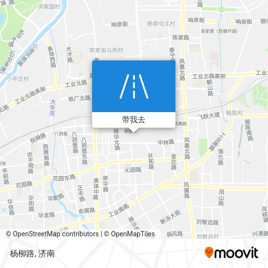 杨柳路地图