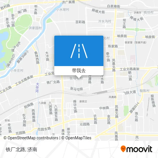 铁厂北路地图