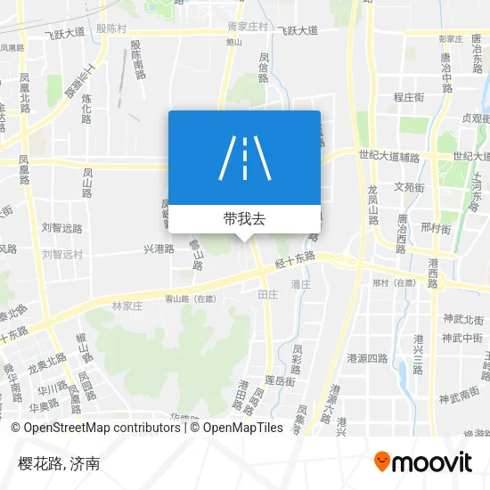 樱花路地图