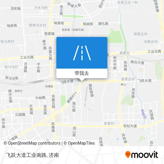 飞跃大道工业南路地图