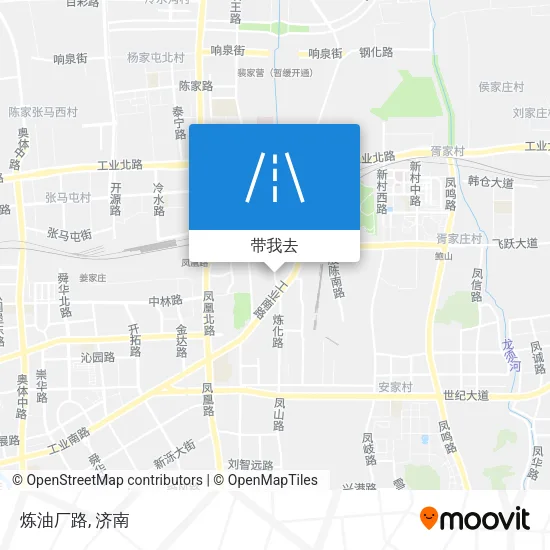 炼油厂路地图