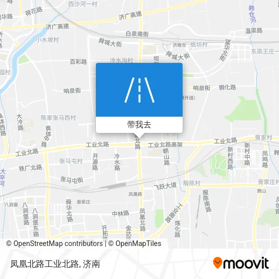 凤凰北路工业北路地图