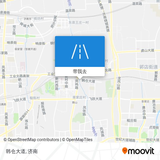 韩仓大道地图
