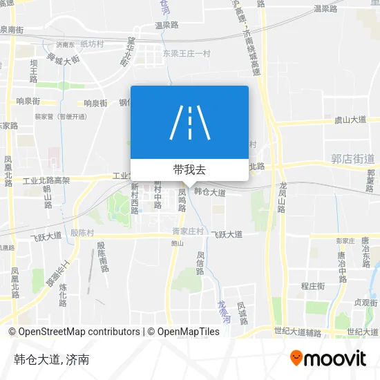 韩仓大道地图