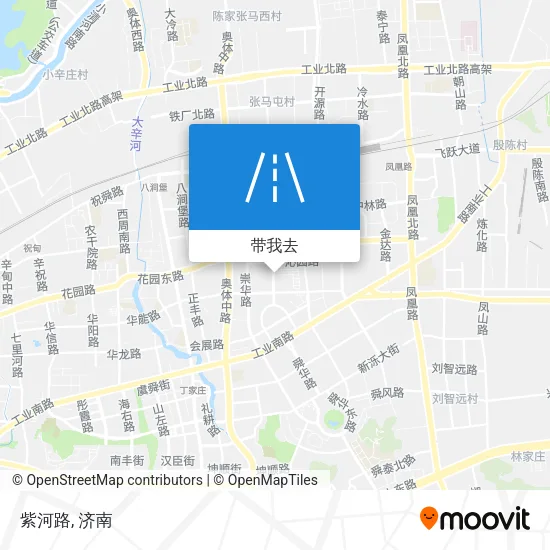 紫河路地图
