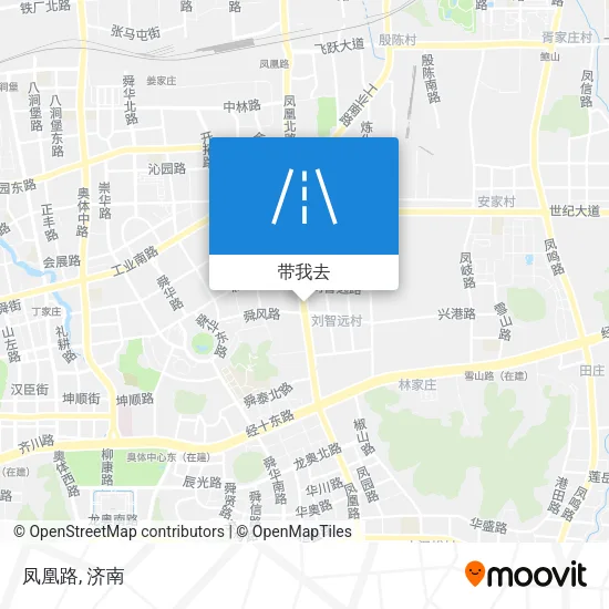 凤凰路地图