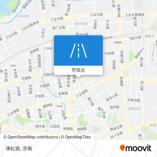康虹路地图