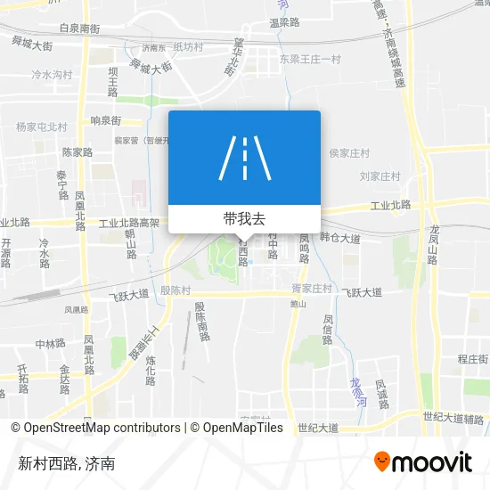 新村西路地图