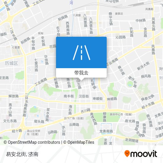 易安北街地图