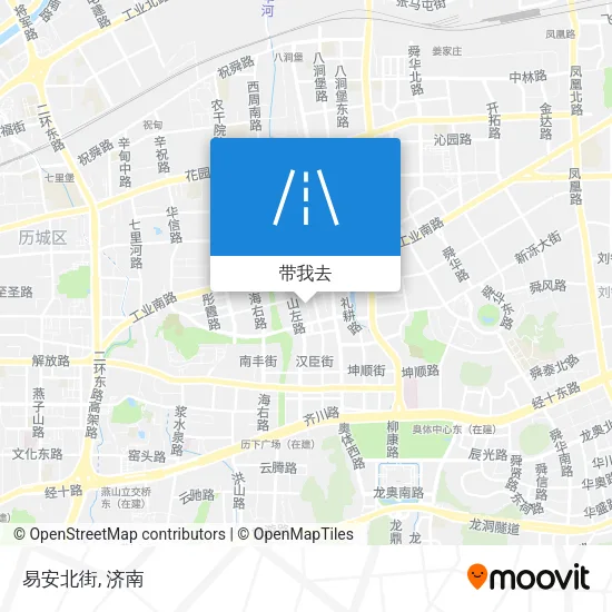 易安北街地图