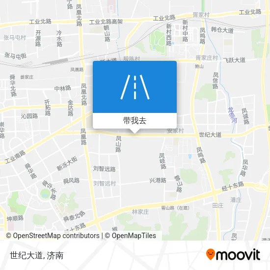 世纪大道地图