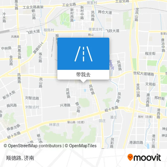 顺德路地图