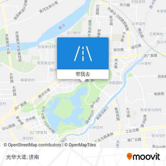 光华大道地图