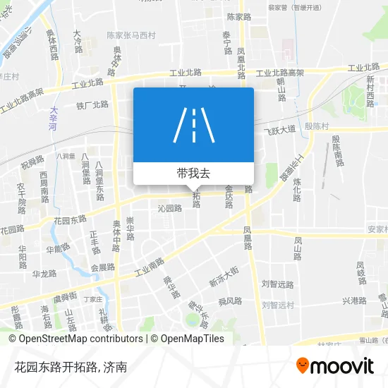 花园东路开拓路地图