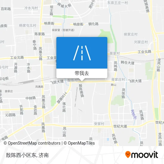 殷陈西小区东地图