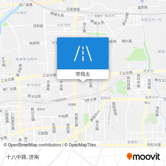 十八中路地图