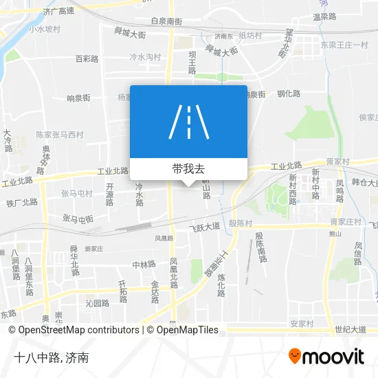 十八中路地图