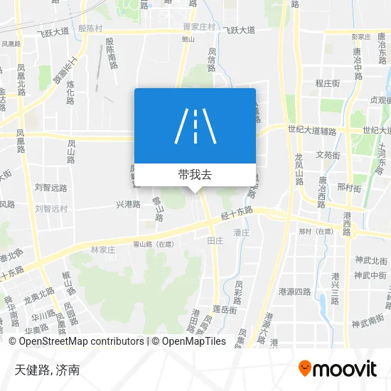 天健路地图