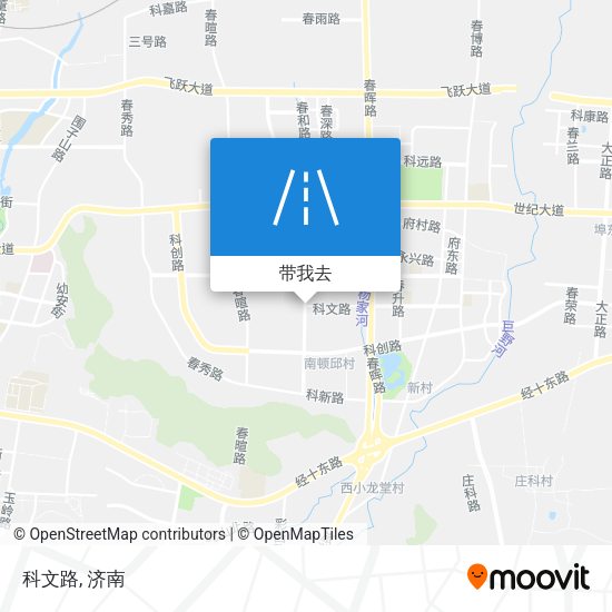 科文路地图