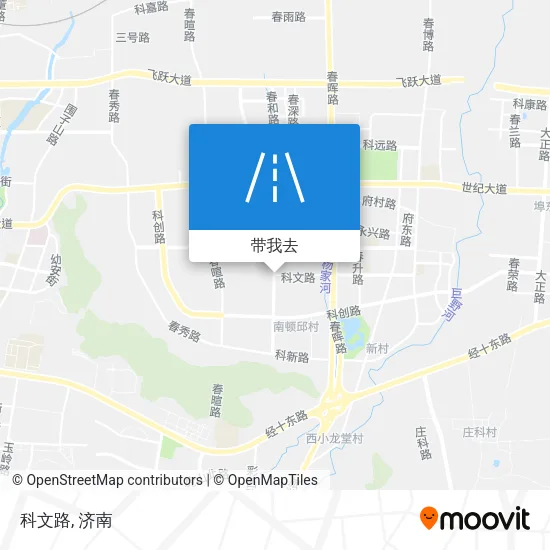 科文路地图