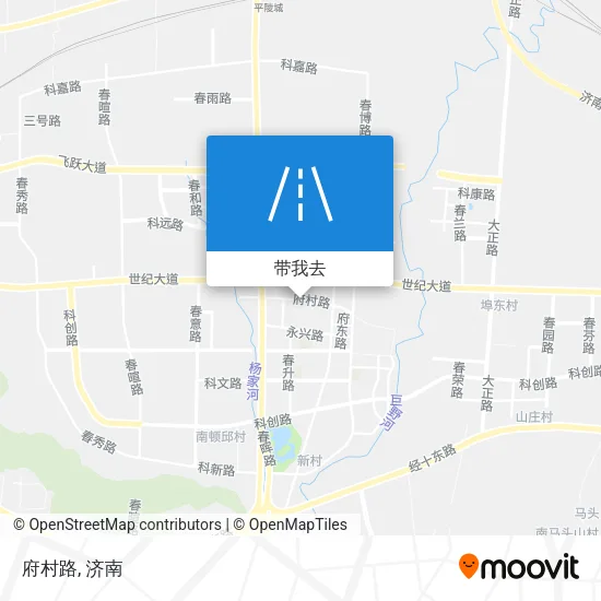 府村路地图