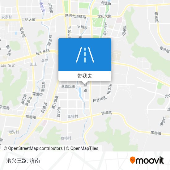 港兴三路地图