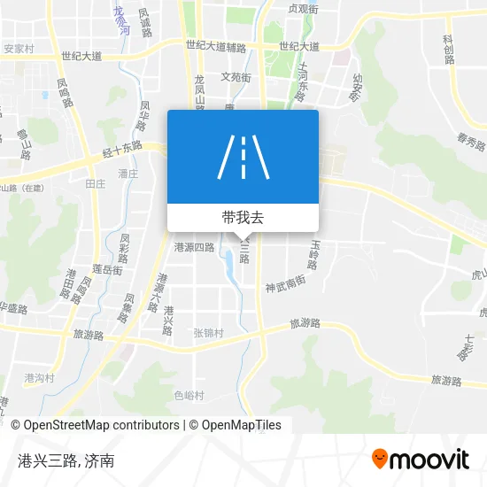 港兴三路地图