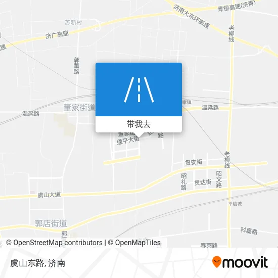 虞山东路地图