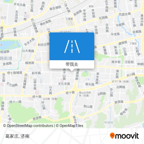 葛家庄地图