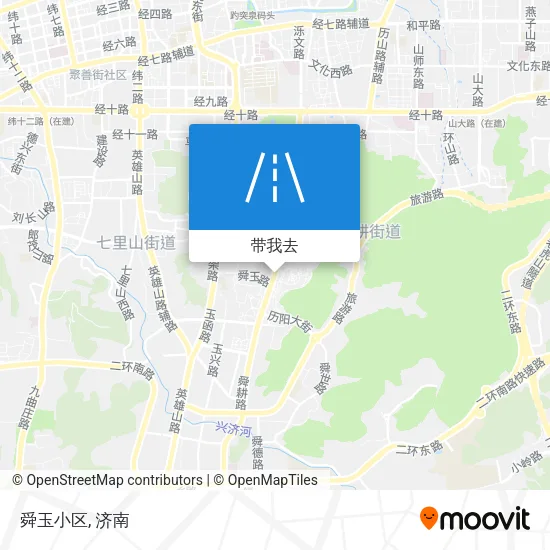 舜玉小区地图
