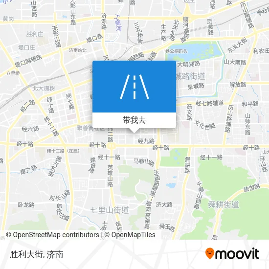 胜利大街地图