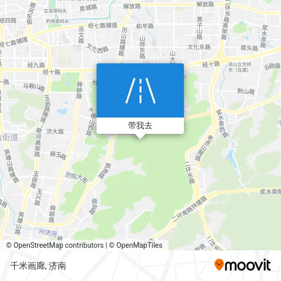 千米画廊地图