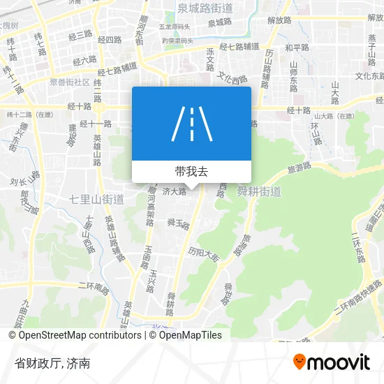 省财政厅地图