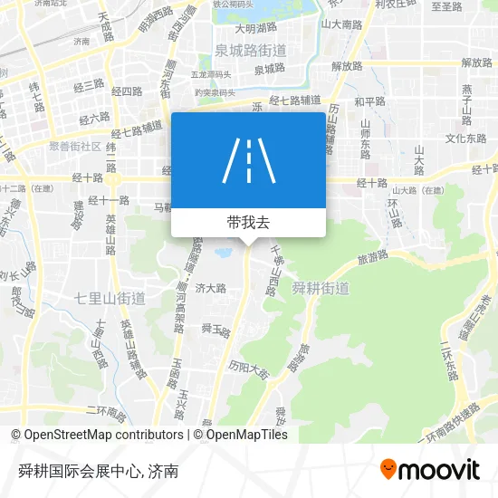 舜耕国际会展中心地图