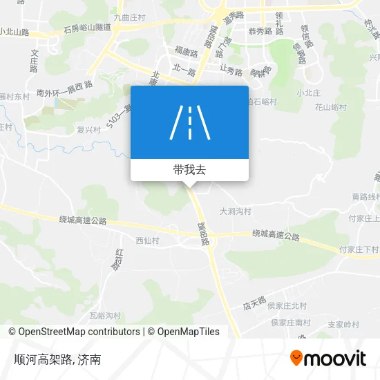 顺河高架路地图