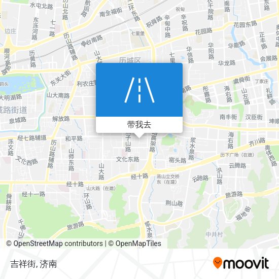 吉祥街地图