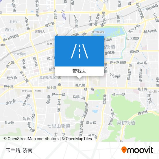 玉兰路地图