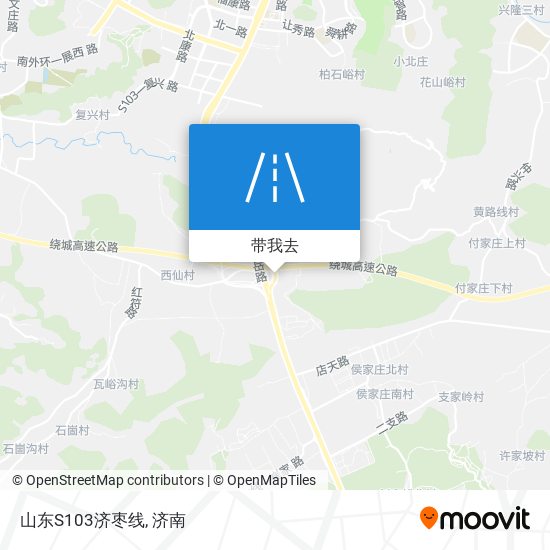 山东S103济枣线地图