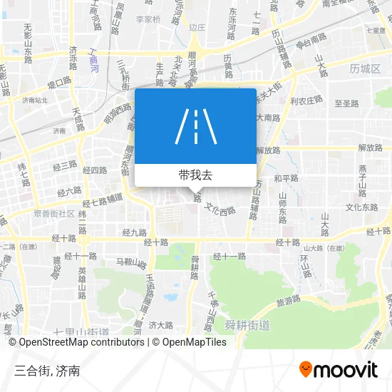 三合街地图