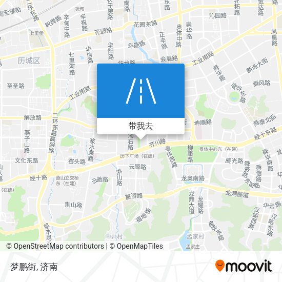 梦鹏街地图