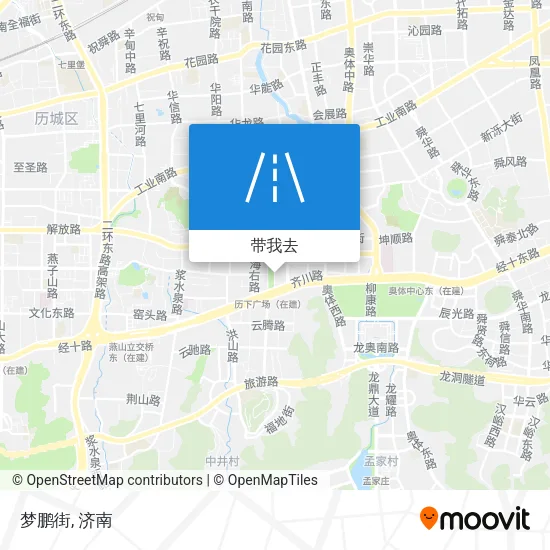 梦鹏街地图
