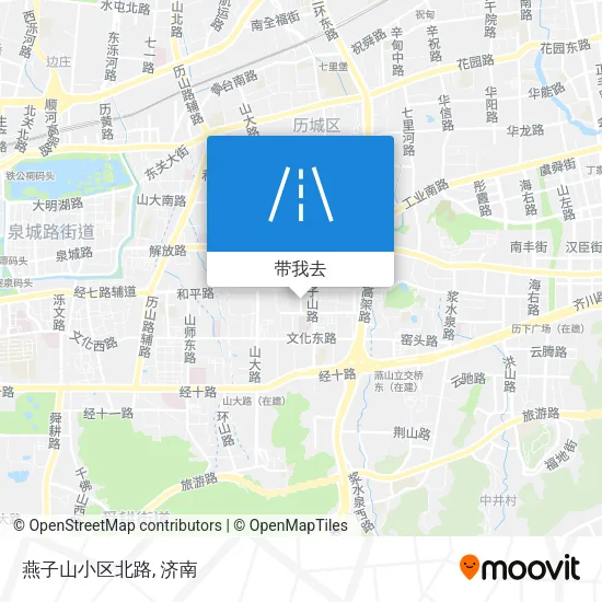 燕子山小区北路地图