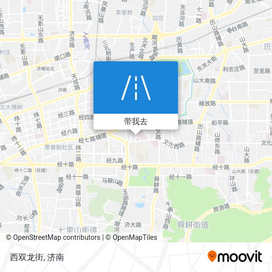 西双龙街地图