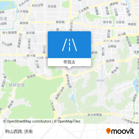 荆山西路地图