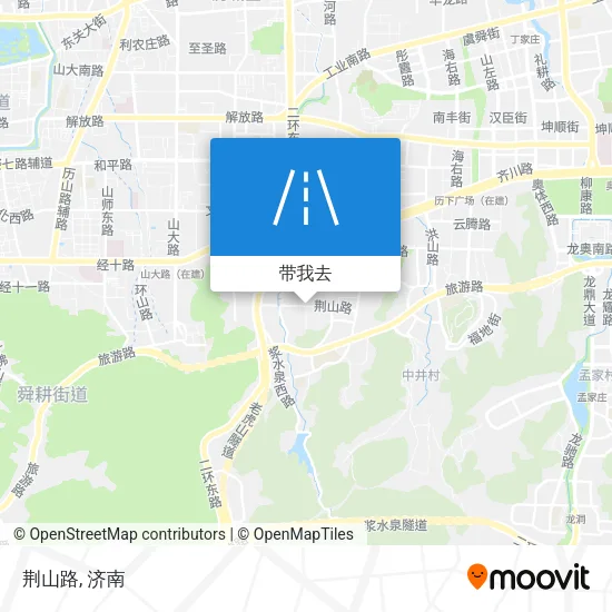 荆山路地图
