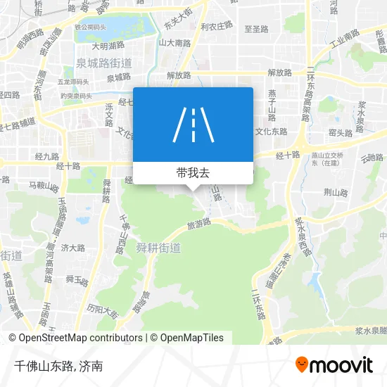 千佛山东路地图