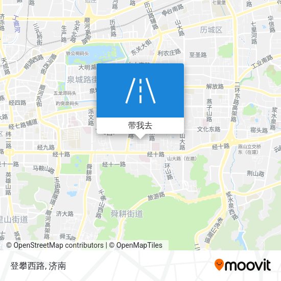 登攀西路地图